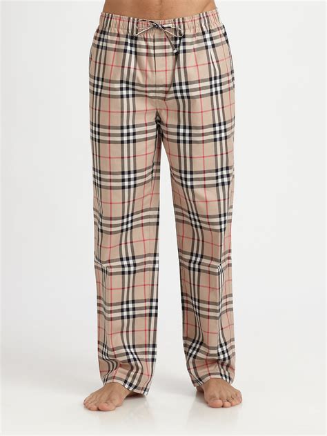 burberry sleep pants|burberry slacks for men.